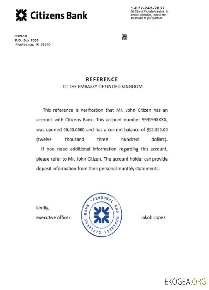USA , Citizens Bank , référence template USA , Citizens Bank , référence template